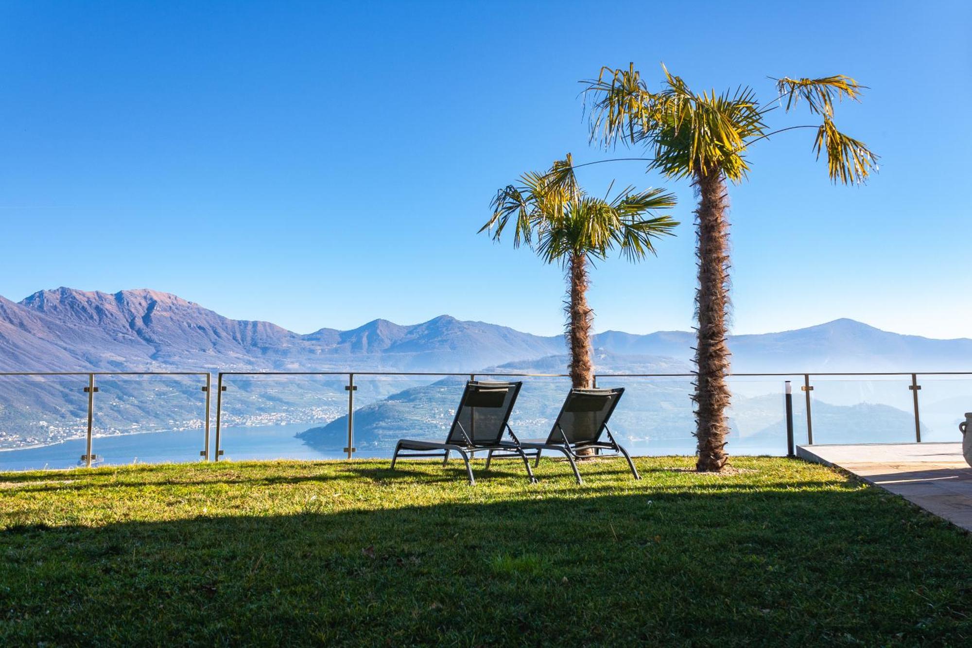 Mia Isola With Lake View, Garden And Swimming Pool Parzanica 외부 사진