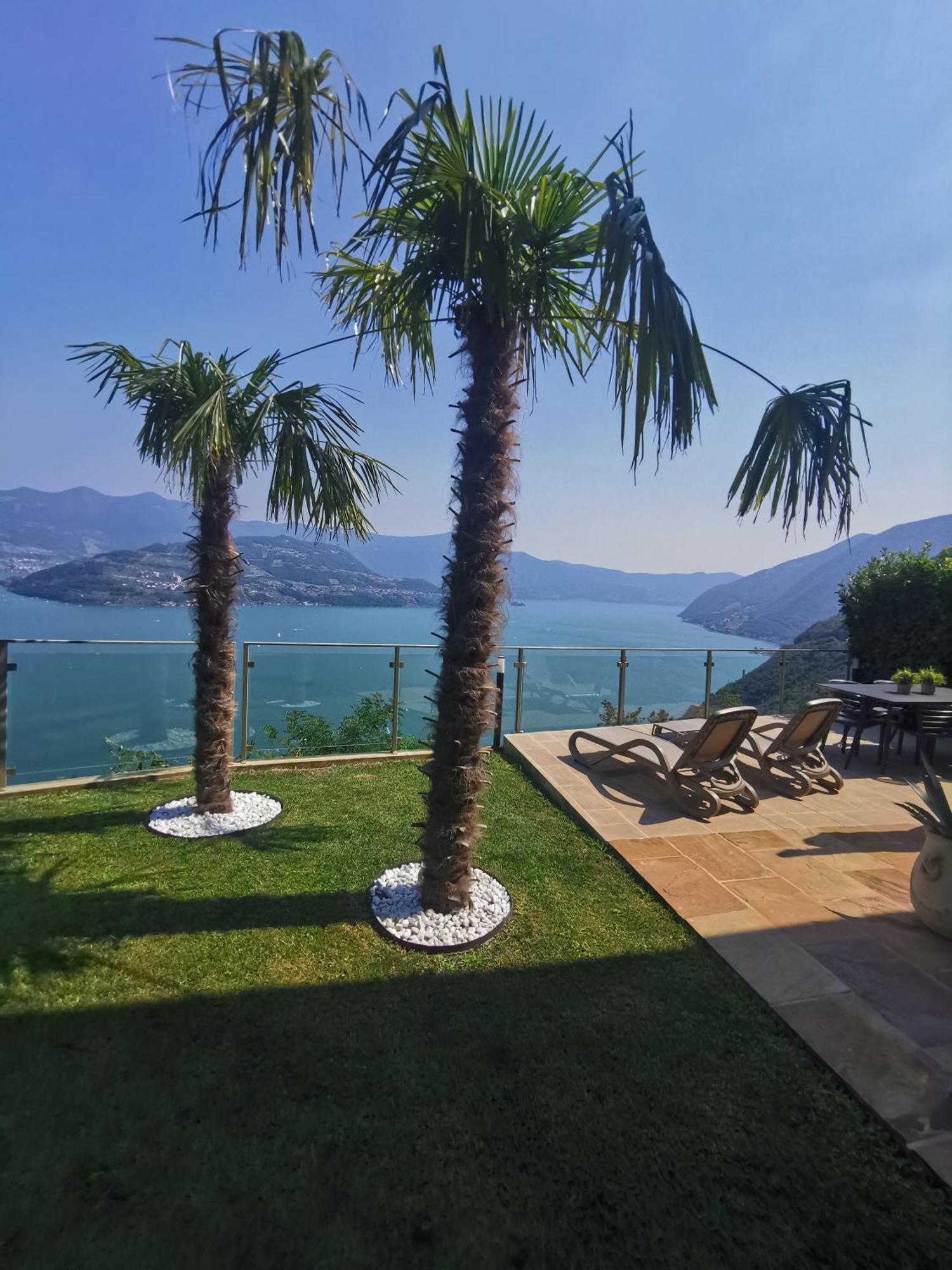 Mia Isola With Lake View, Garden And Swimming Pool Parzanica 외부 사진